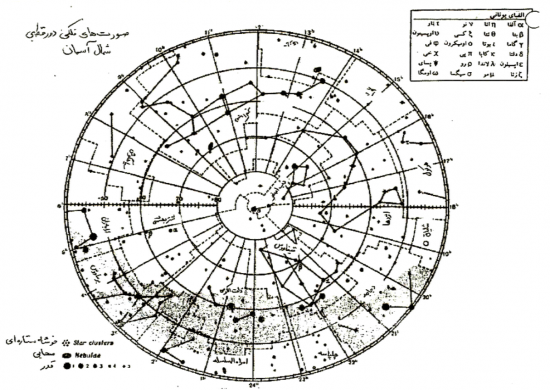 اطلس و نقشه های آسمان